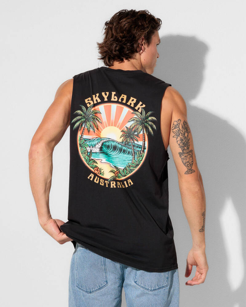 Skylark Golden Hour Muscle Tank for Mens