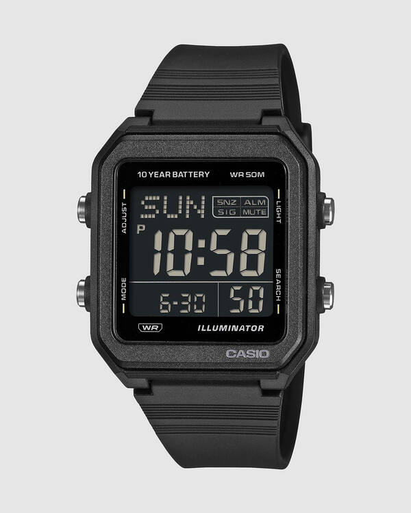 Casio W221H-1B Watch for Mens