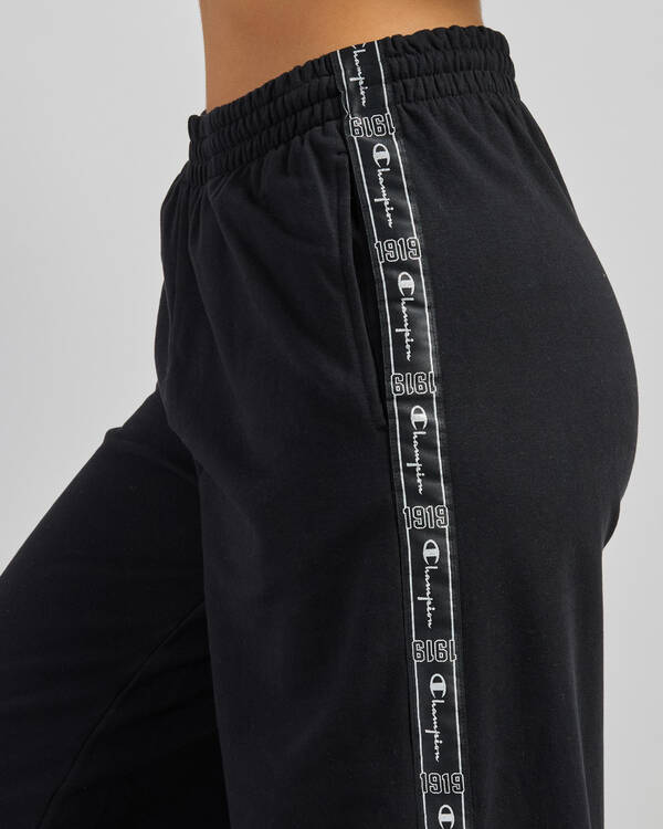 Champion Lux Taping Wide Leg Pants for Womens