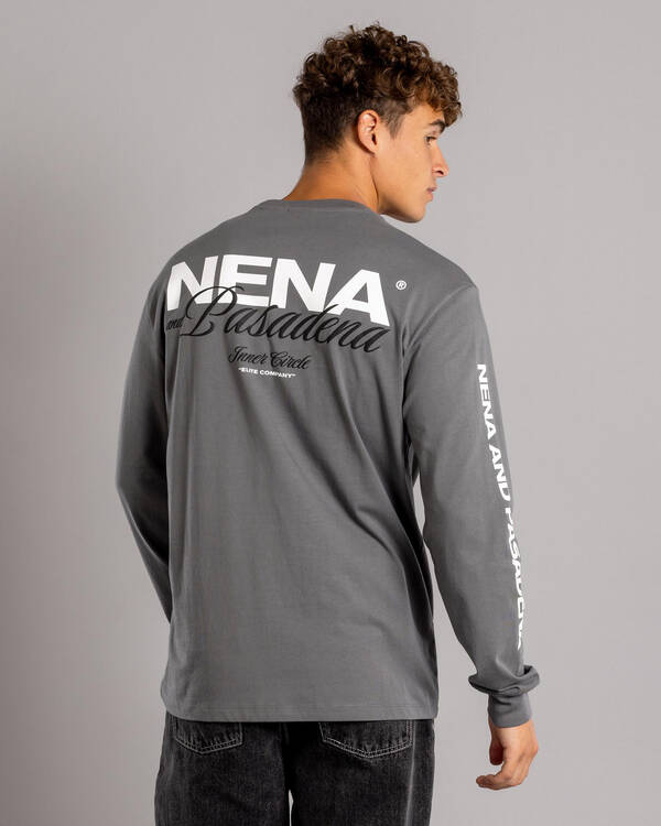 Nena & Pasadena Public Relaxed Long Sleeve T-Shirt for Mens