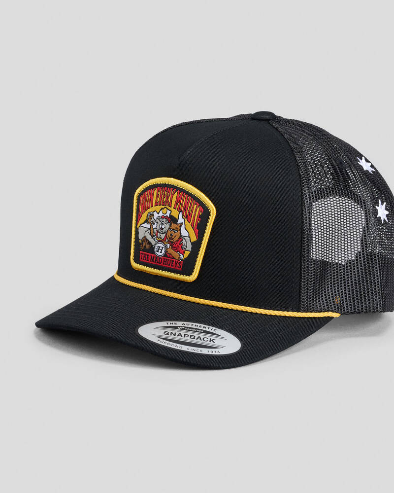 The Mad Hueys Oz Straya Trucker Cap for Mens