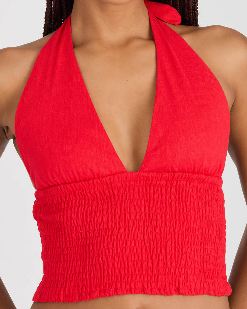Mooloola Evie Hawaii Halter Top for Womens