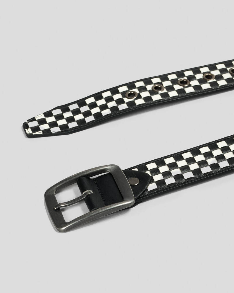 Miscellaneous Check Belt for Mens