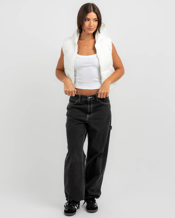 Ava And Ever Icy Hooded Puffer Vest for Womens