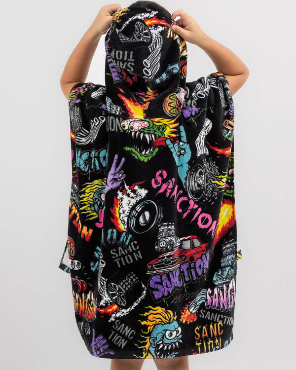Sanction Kids' Monster Party Hooded Towel for Mens