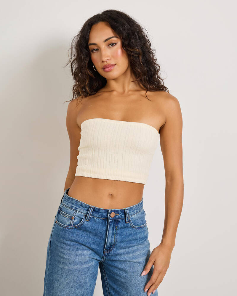 Ava And Ever Chapman Knit Tube Top for Womens