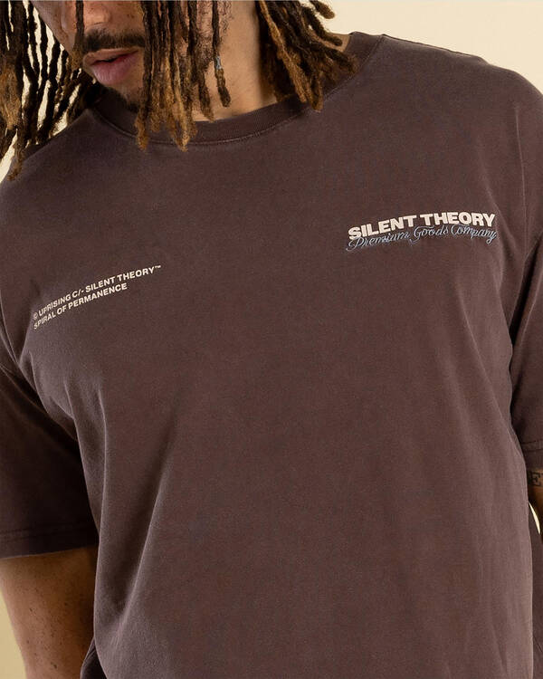 Silent Theory Initials T-Shirt for Mens