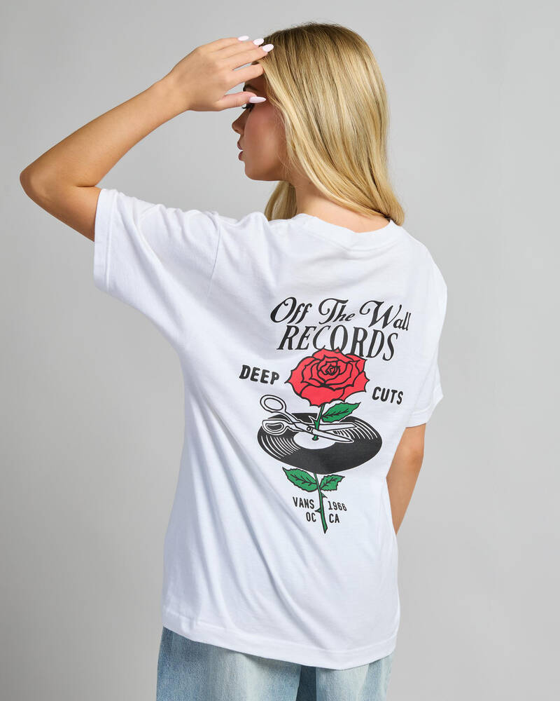 Vans Women's Deep Cut T-Shirt for Womens