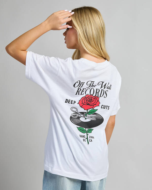 Vans Women's Deep Cut T-Shirt for Womens