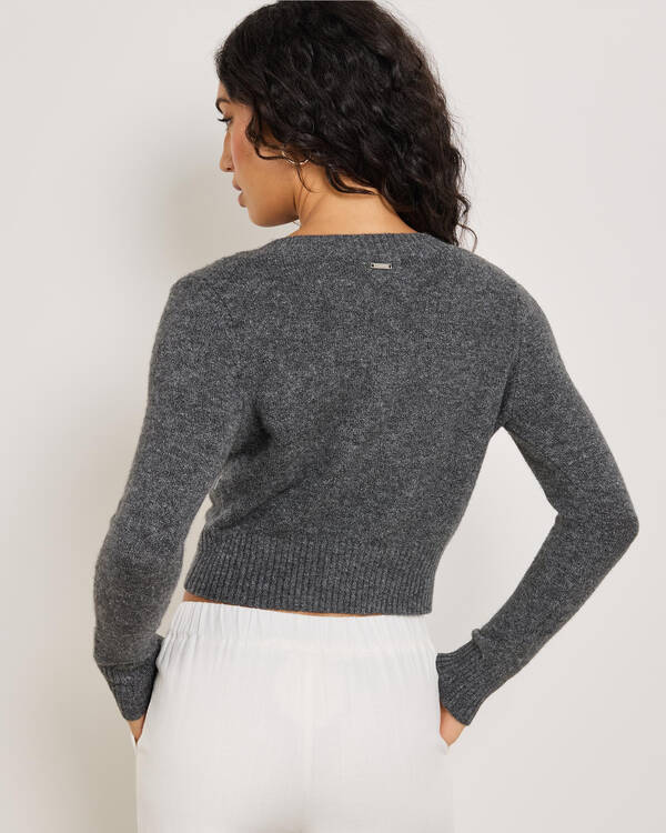Mooloola PhD V Neck Knit Jumper for Womens
