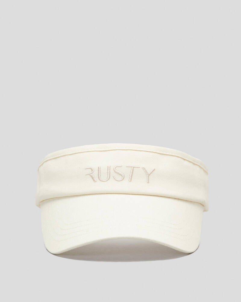 Rusty Gleam Organic Visor for Womens