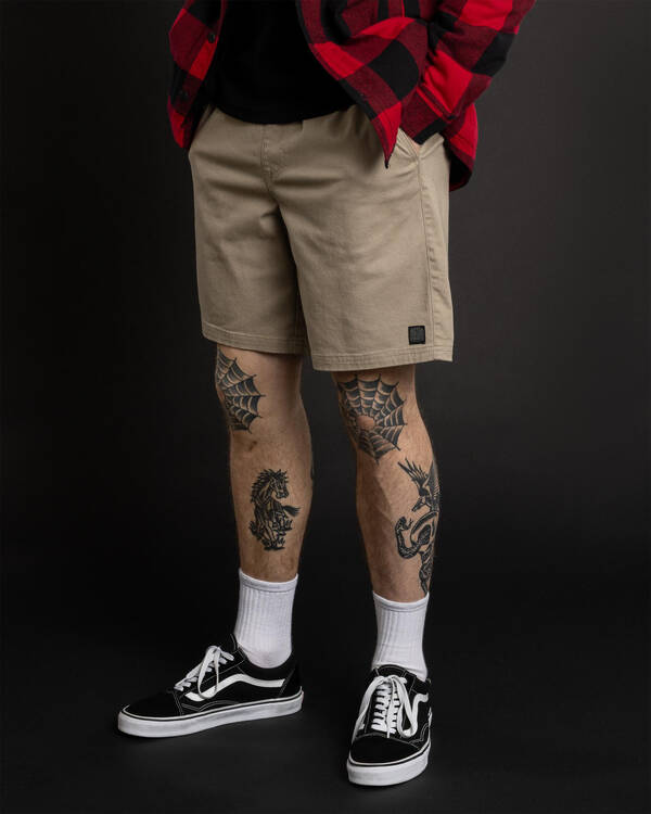 Dexter Local Elastic Waist Shorts for Mens