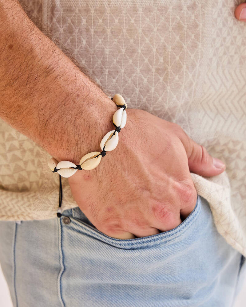 Classics 77 Cowrie Shell Bracelet for Mens