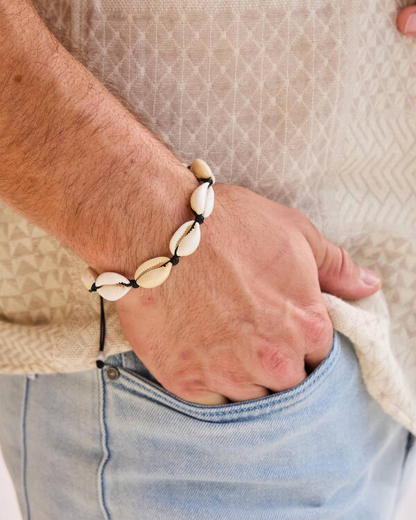 Classics 77 Cowrie Shell Bracelet for Mens