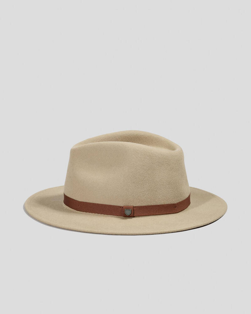 Brixton Messer Packable Fedora for Womens