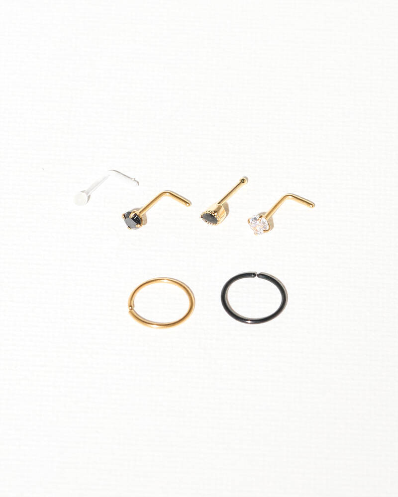 Karyn In LA Caius Nose Ring Pack for Womens