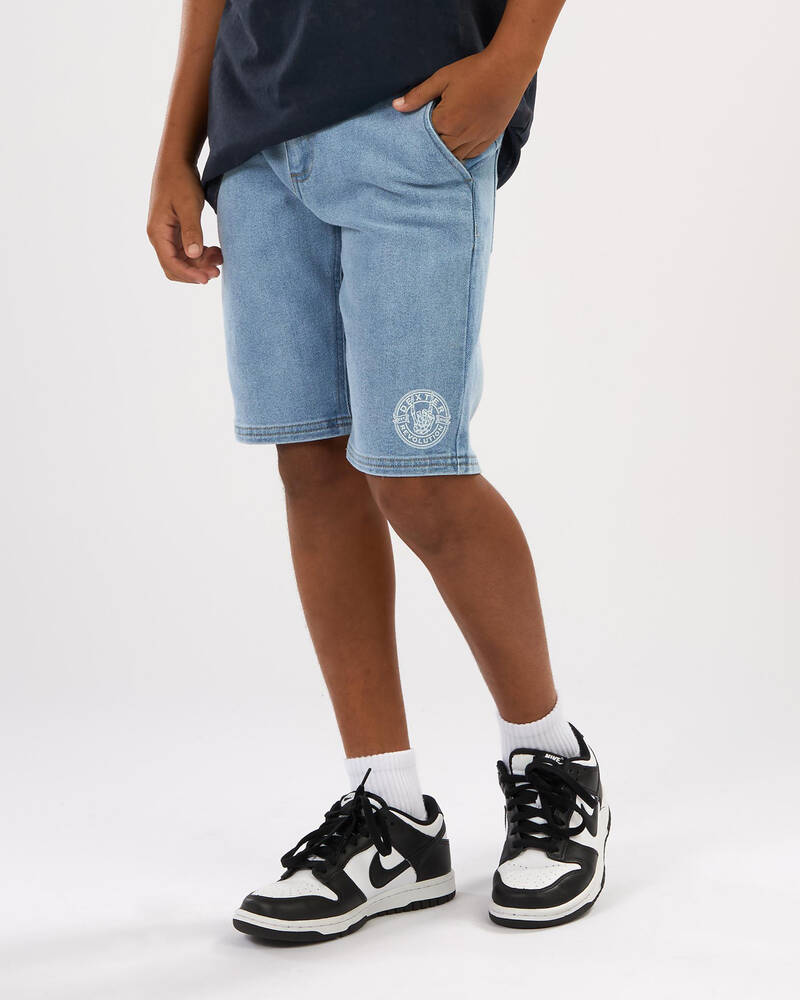 Dexter Boys' Odyssey Denim Walk Shorts for Mens