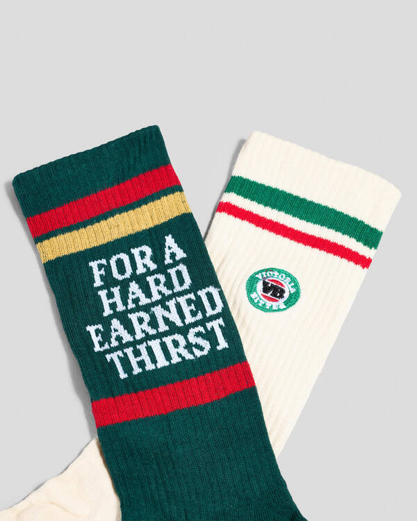 FOOT-IES VB Gift Can And Stubby Sneaker Socks 2 Pack for Mens