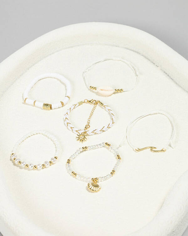 Karyn In LA Whitehaven Wristband Pack for Womens