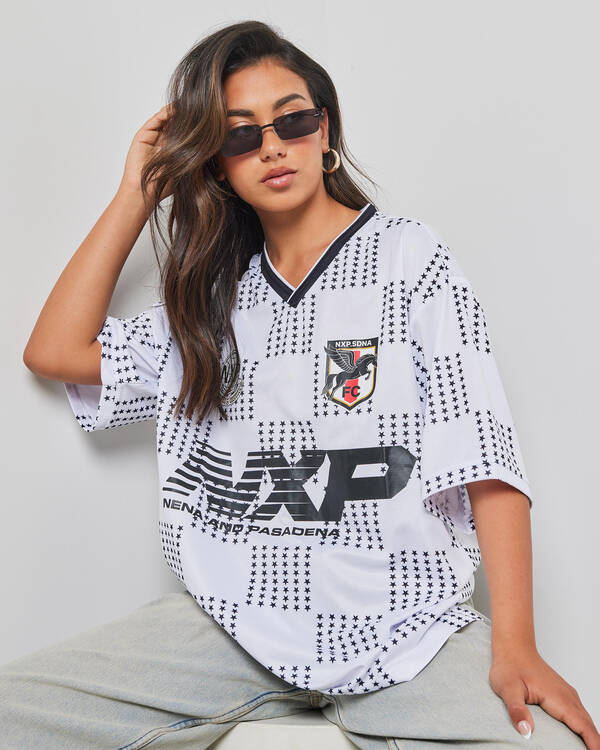 Nena & Pasadena Division Football Jersey for Womens
