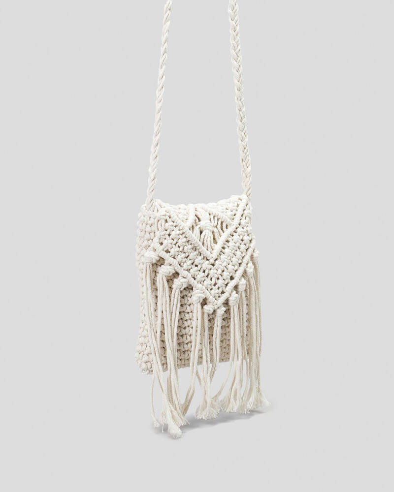 Mooloola Evie Macrame Bag for Womens