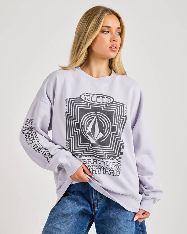 Volcom Stone Crew Neck Sweatshirt for Womens