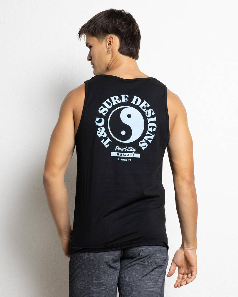Town & Country Surf Designs Sunset Singlet for Mens