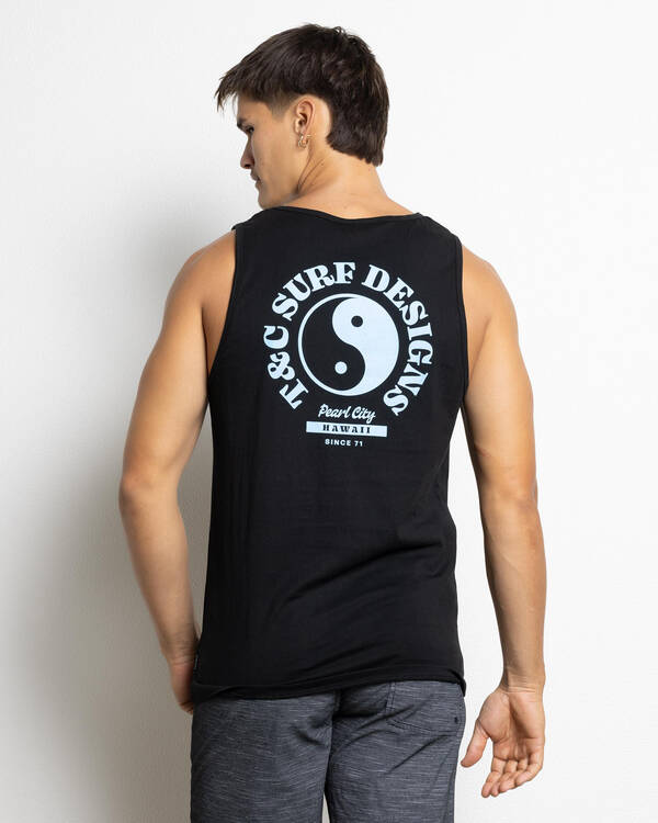 Town & Country Surf Designs Sunset Singlet for Mens
