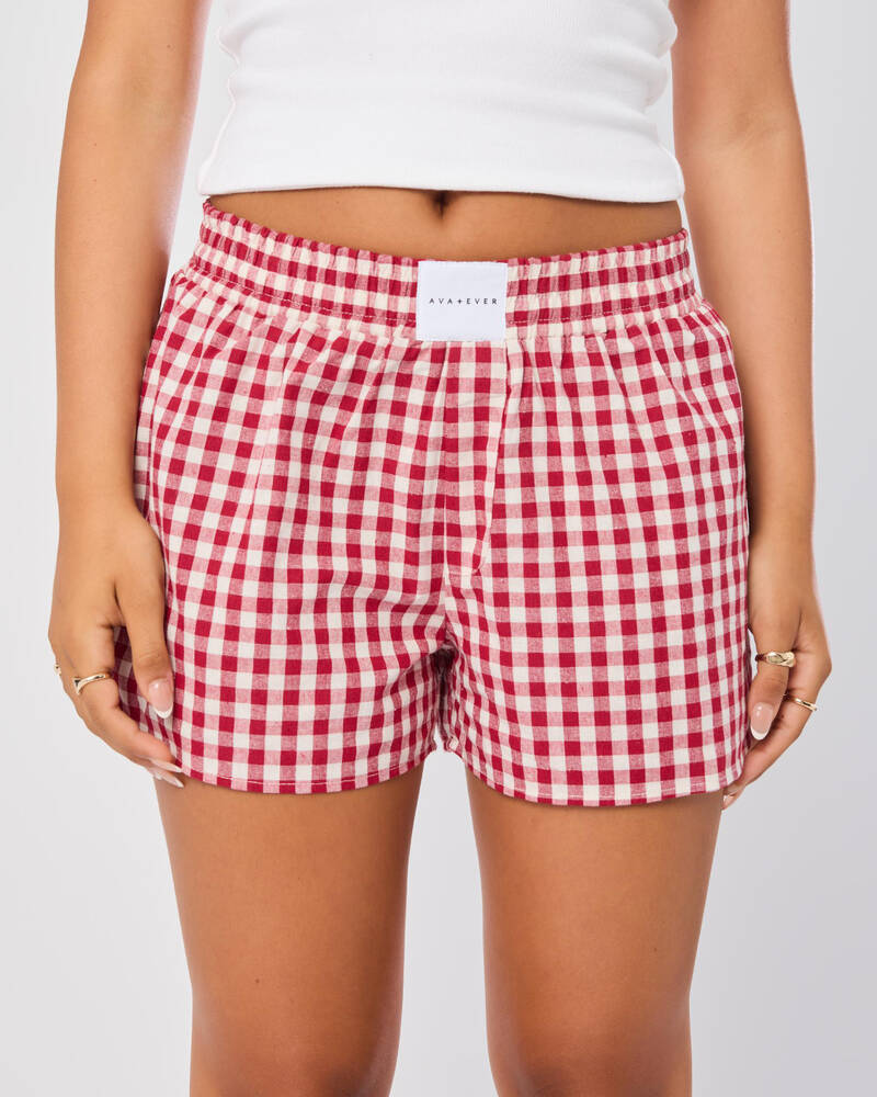 Ava And Ever Teddy Shorts for Womens