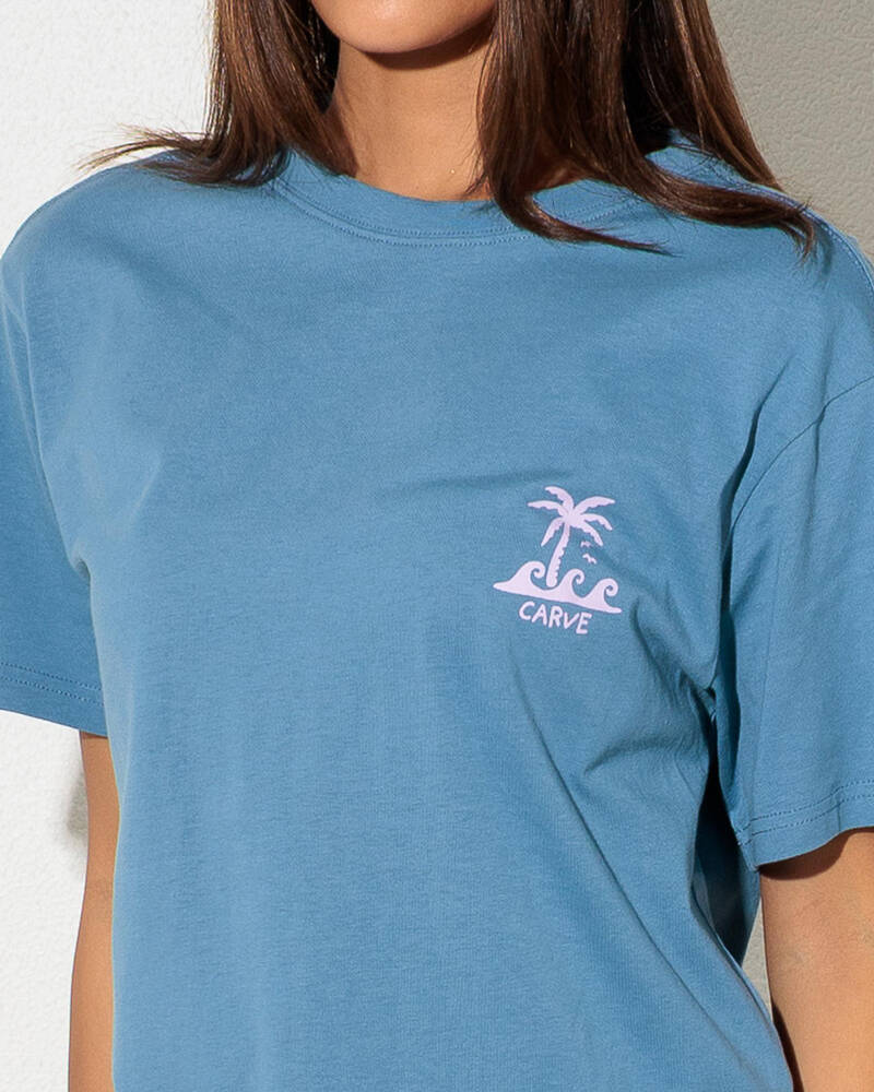 Carve Ocean Lover T-Shirt for Womens