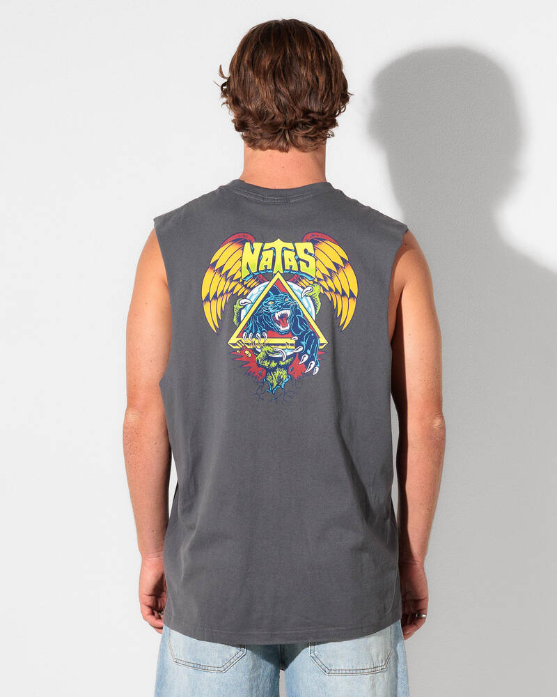 Santa Cruz Natas SC Panther Muscle Tank for Mens