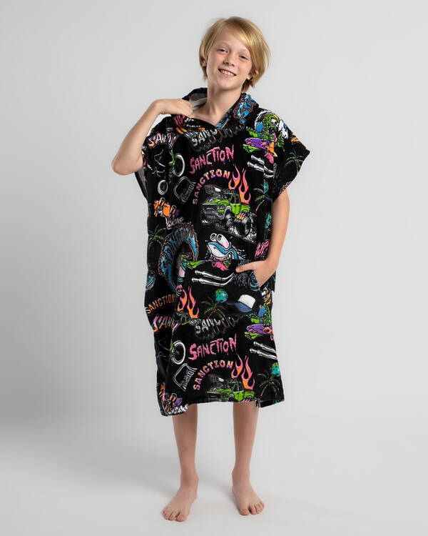 Sanction Boys' Monster Haze Hooded Towel for Mens