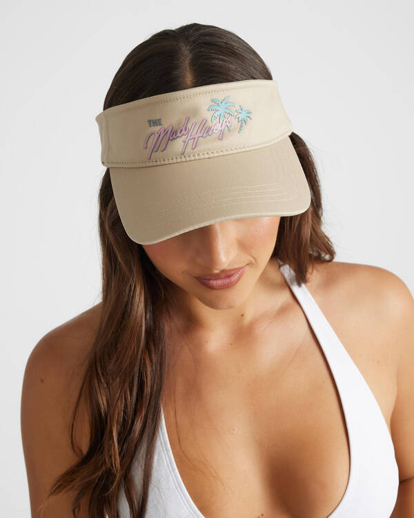 The Mad Hueys Mermaid Motel Visor for Womens