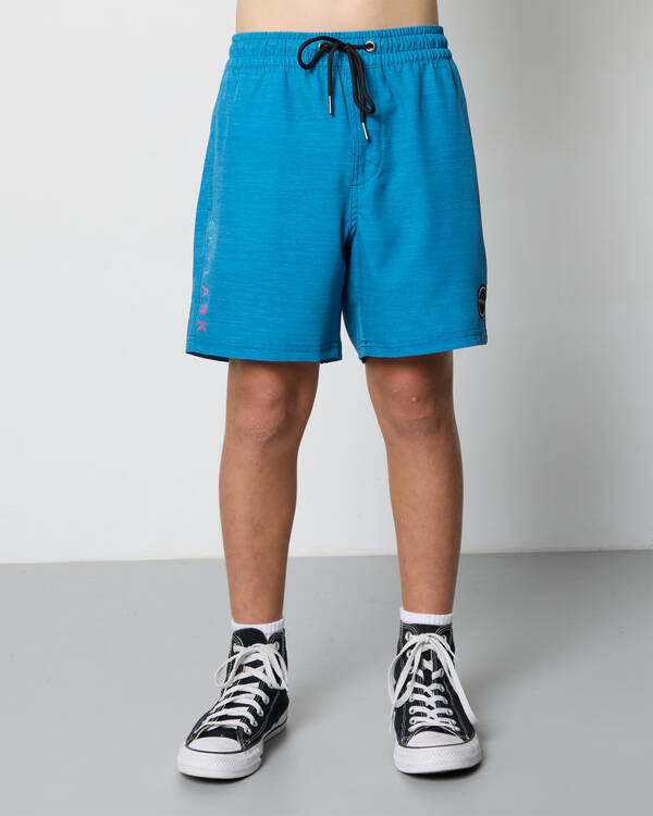 Skylark Boys' Solid Elastic Waist Shorts for Mens