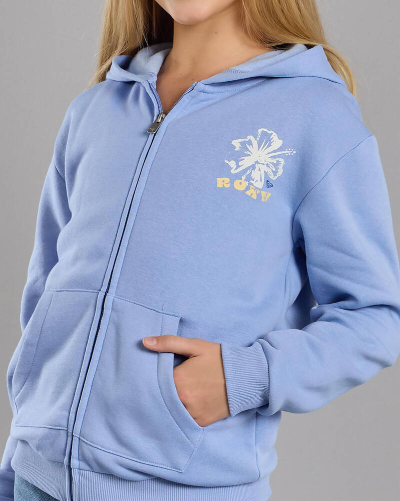 Roxy Girls' Surf Feeling Zipped Hoodie for Womens