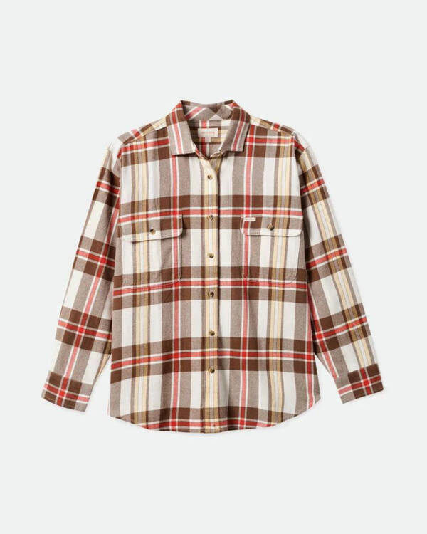 Brixton Bowery BF Flannel Shirt for Womens