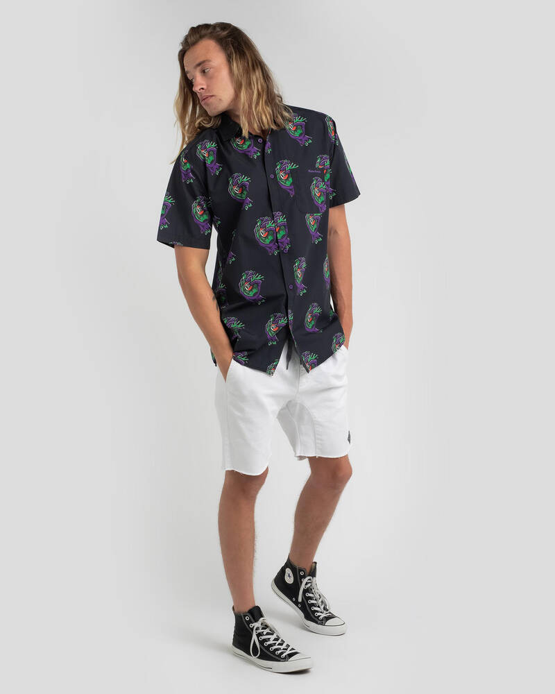 Victor Bravo's Thirsty Hand Short Sleeve Shirt for Mens