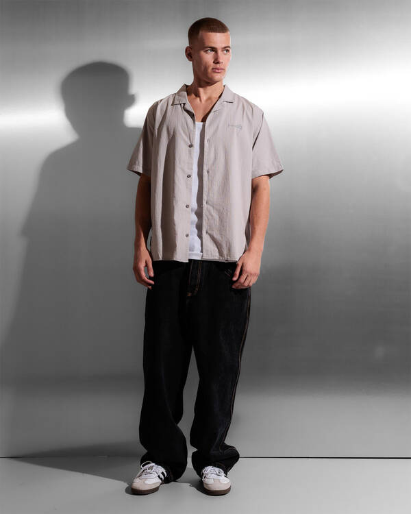 Rusty Diego Short Sleeve Shirt for Mens