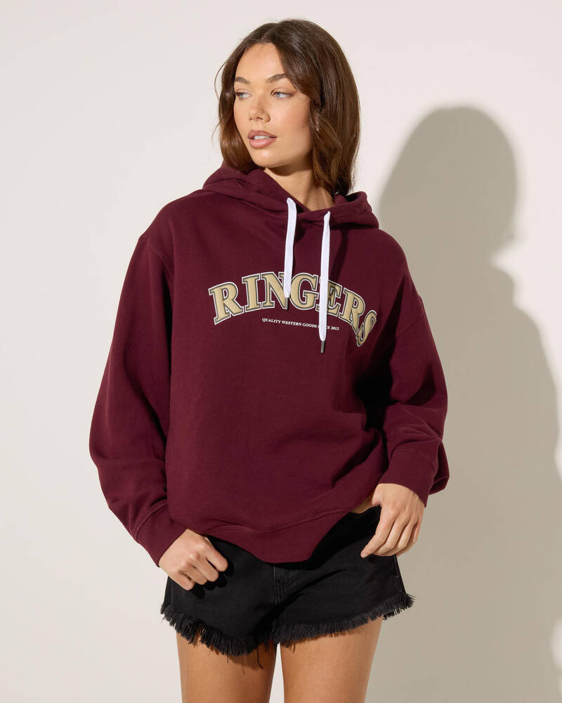 Ringers Western Varsity Hoodie for Womens