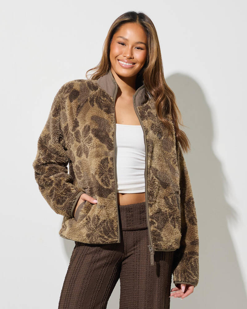 Rip Curl Half Moon Bay Polar Fleece Zip Through for Womens
