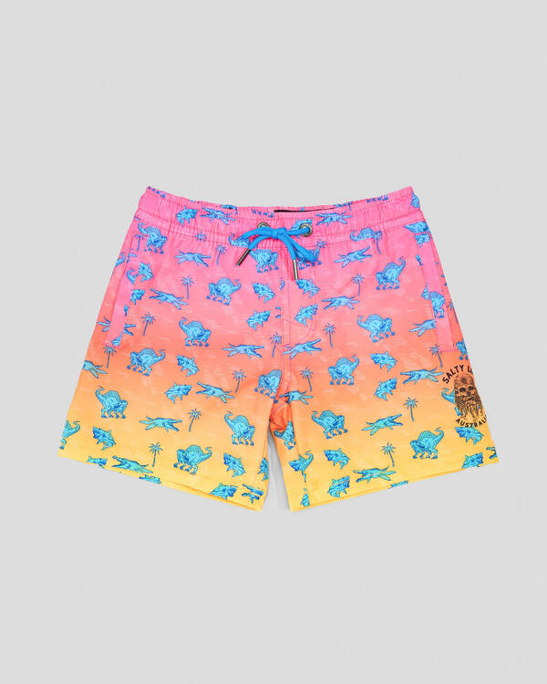 Salty Life Toddlers' Prehistoric Elastic Waist Shorts for Mens