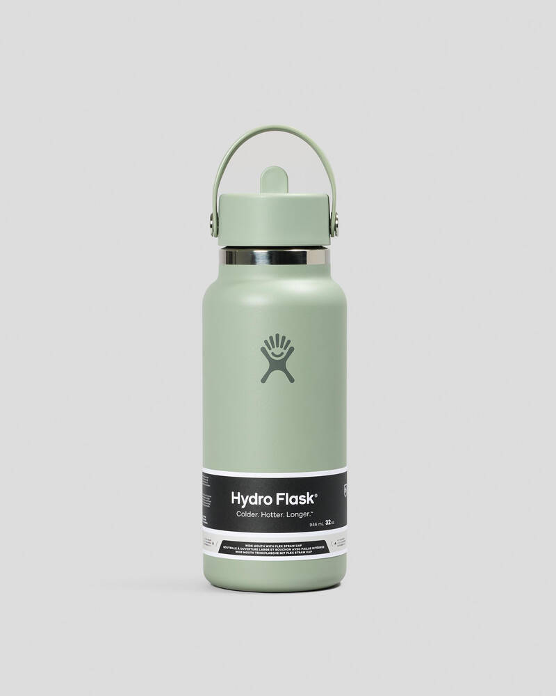Hydro Flask 32oz Wide Mouth Flex Straw Cap Bottle for Unisex
