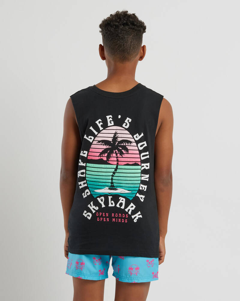 Skylark Boys' Paradiso Muscle Tank for Mens