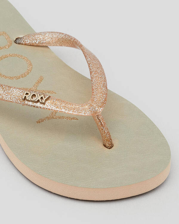 Roxy Girls' Viva Sparkle Thongs for Womens