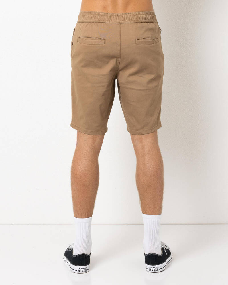 Skylark Ease Elastic Waist Shorts for Mens