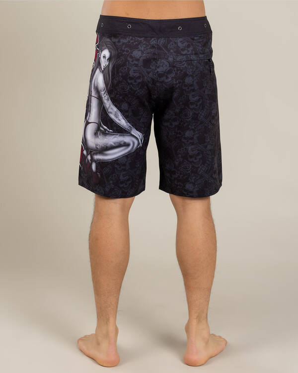 Dexter Seat Grab Board Shorts for Mens
