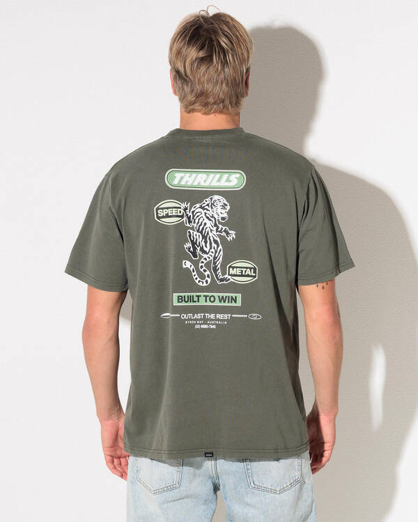 Thrills Built To Win T-Shirt for Mens