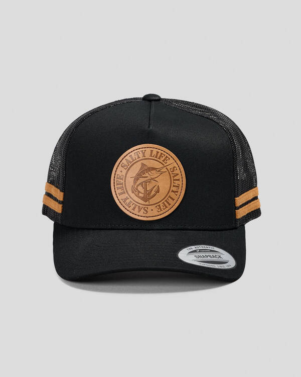 Salty Life Twice Bitten Trucker Cap for Mens
