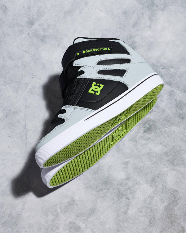 DC Shoes Boys' Pure High - Top EV Shoes for Mens
