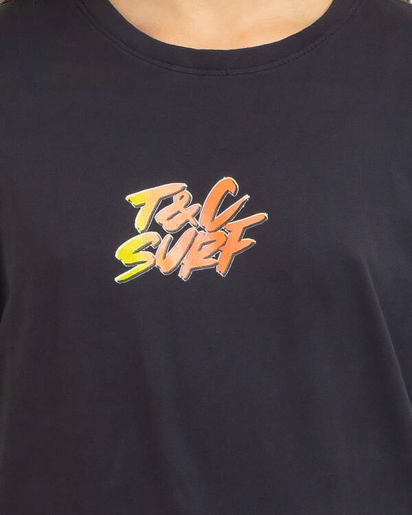Town & Country Surf Designs Border Check T-Shirt for Womens